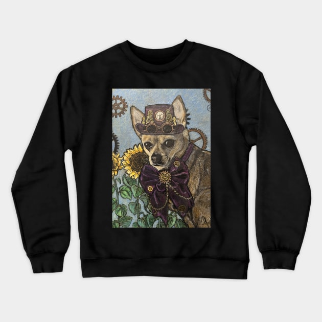 Steampunk Lu Crewneck Sweatshirt by Artladyjen